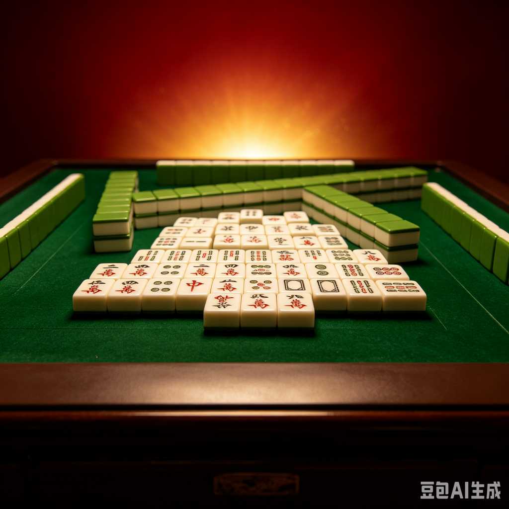 premium mahjong tile set